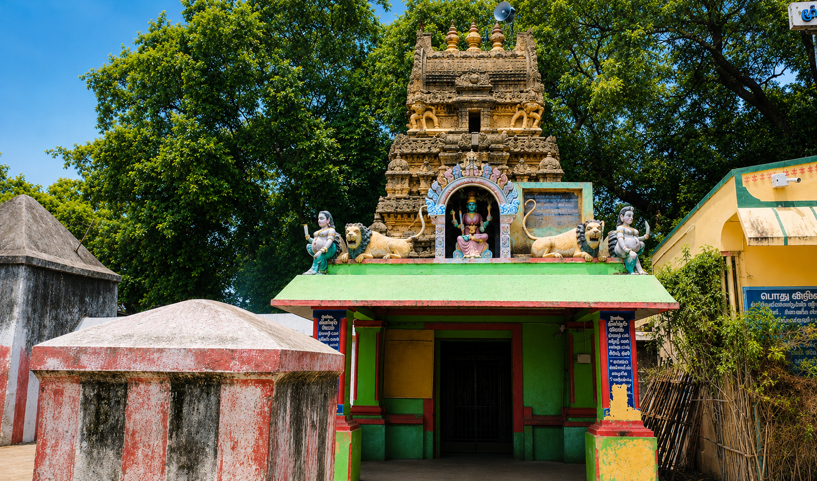 Sri Pachai Amman Temple, Munugapattu: Where Parvati Turned Green