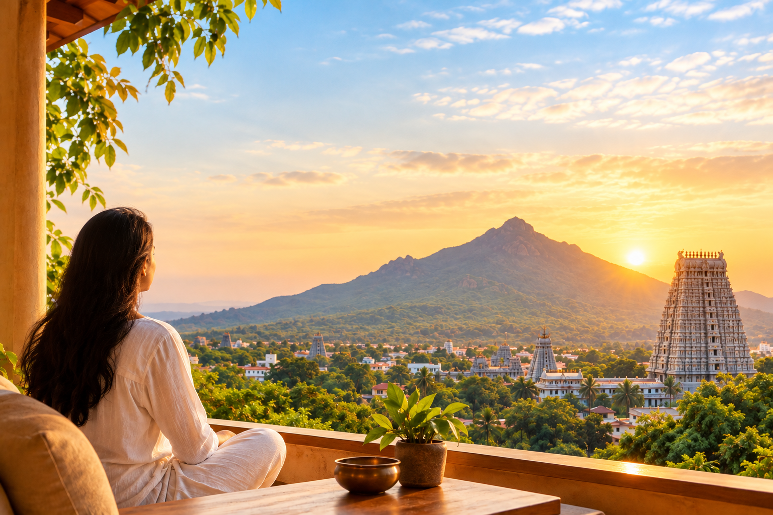 Finding a Peaceful Spiritual Stay in Tiruvannamalai